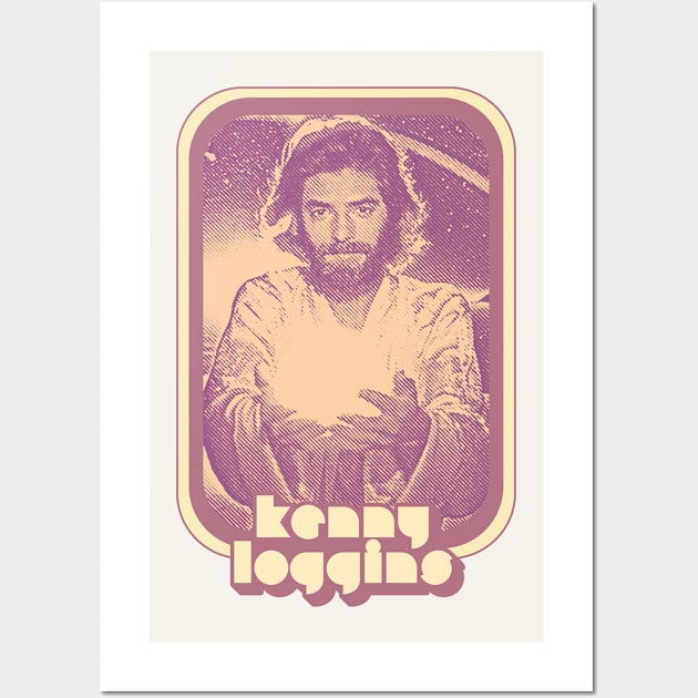 Kenny Loggins / 1980s Retro Aesthetic Fan Art Design Wall Art by DankFutura